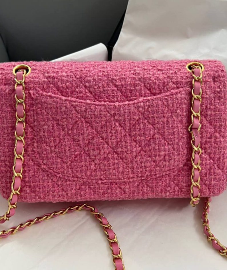 Chanel Tweed Medium Classic Flap Bag