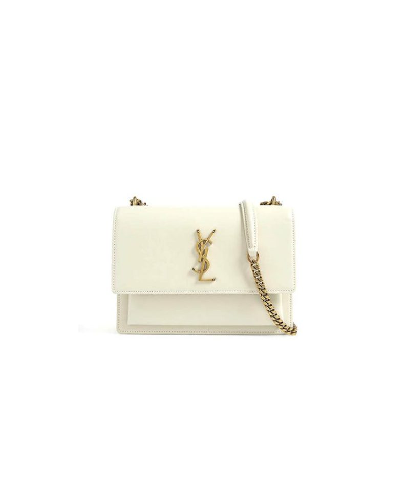 SUNSET CHAIN WALLET IN SMOOTH LEATHER