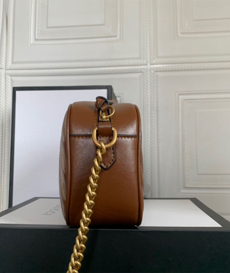 GG Marmont small matelasse shoulder bag