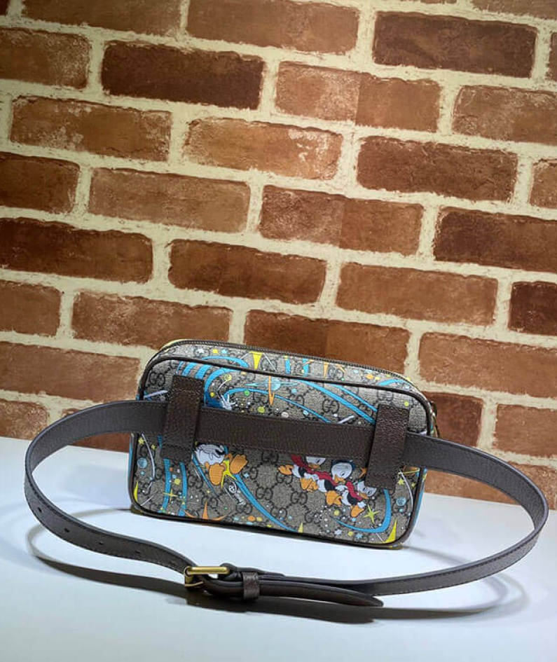 Disney x Gucci Donald Duck Print Belt Bag