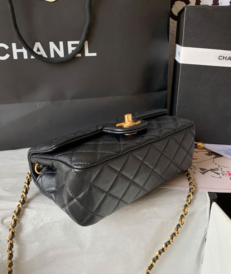Chanel Pearl Crush Mini Rectangular Flap