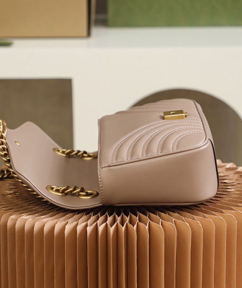 GG Marmont small matelasse shoulder bag