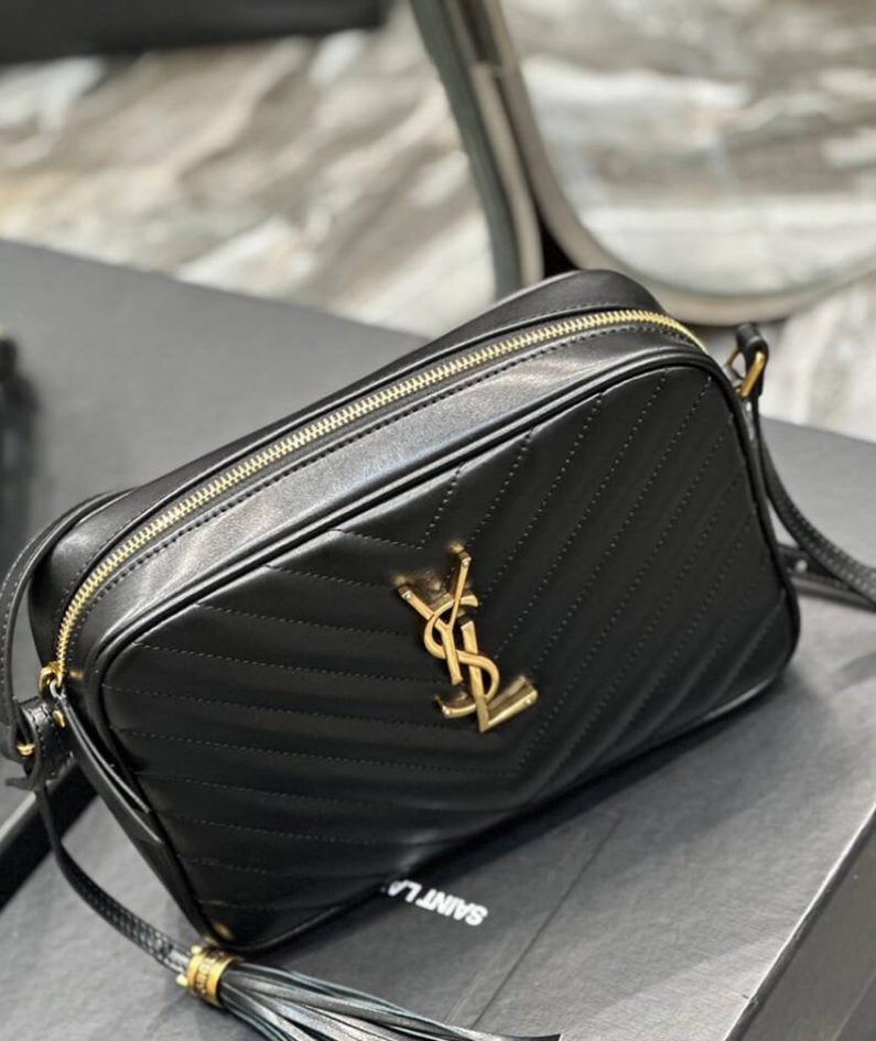 LOU CAMERA BAG IN QUILTED LEATHER
