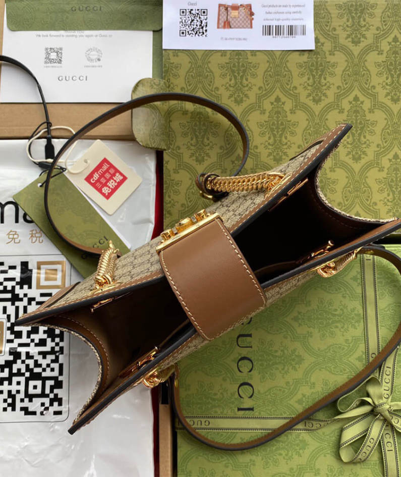 Padlock small GG shoulder bag