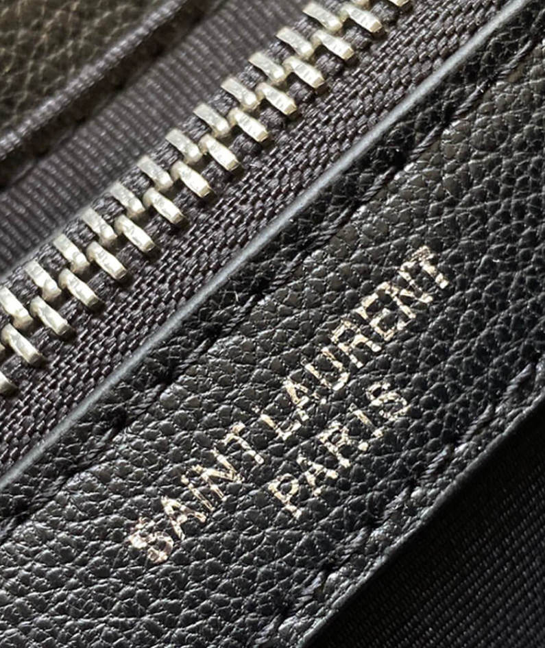 Saint Laurent College quilted-leather satchel bag