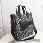 SADDLE TOTE BAG WITH SHOULDER STRAP