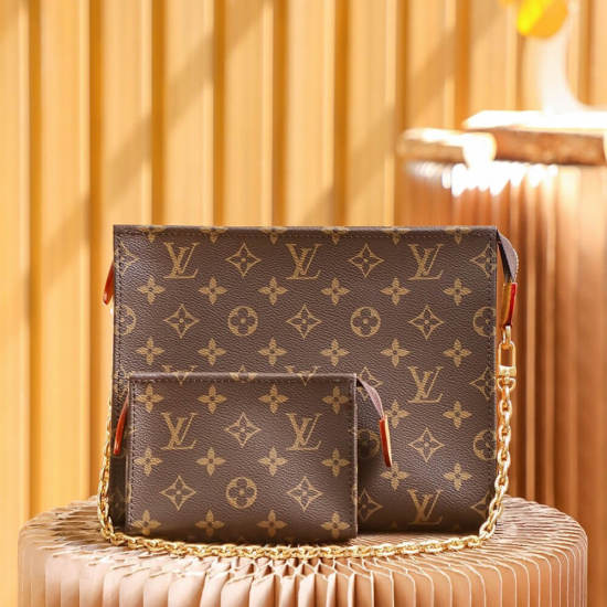 Toiletry Pouch On Chain Toiletry Pouch On Chain