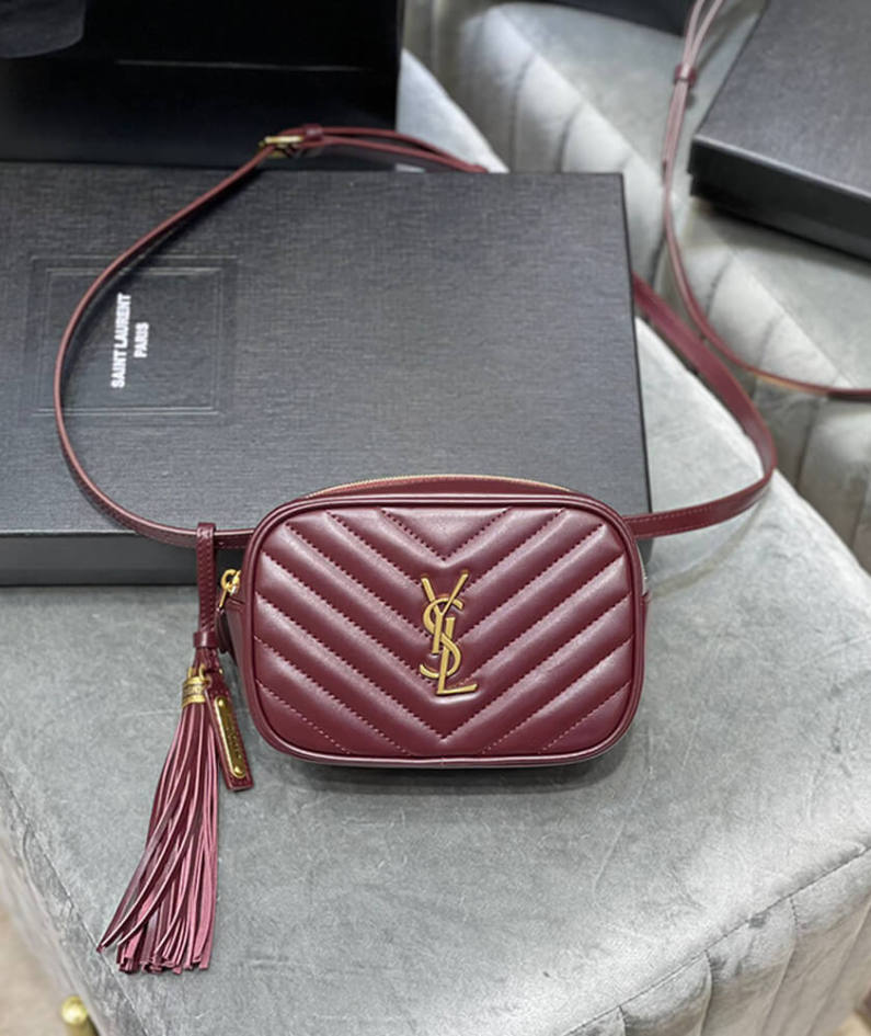 YSL LOU BELT BAG IN MATELASSE LEATHER