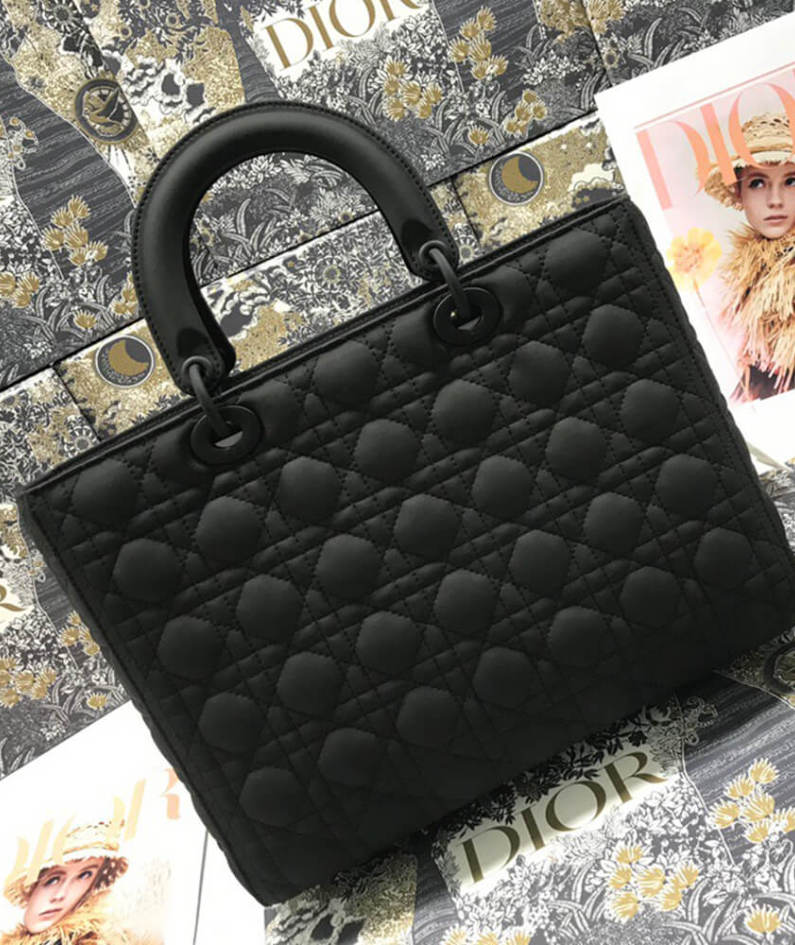 DIOR LARGE LADY DIOR BAG