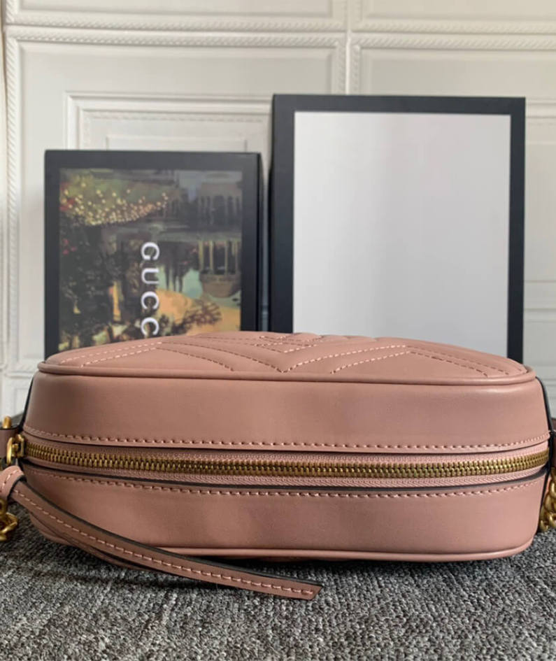 GG Marmont small matelasse shoulder bag