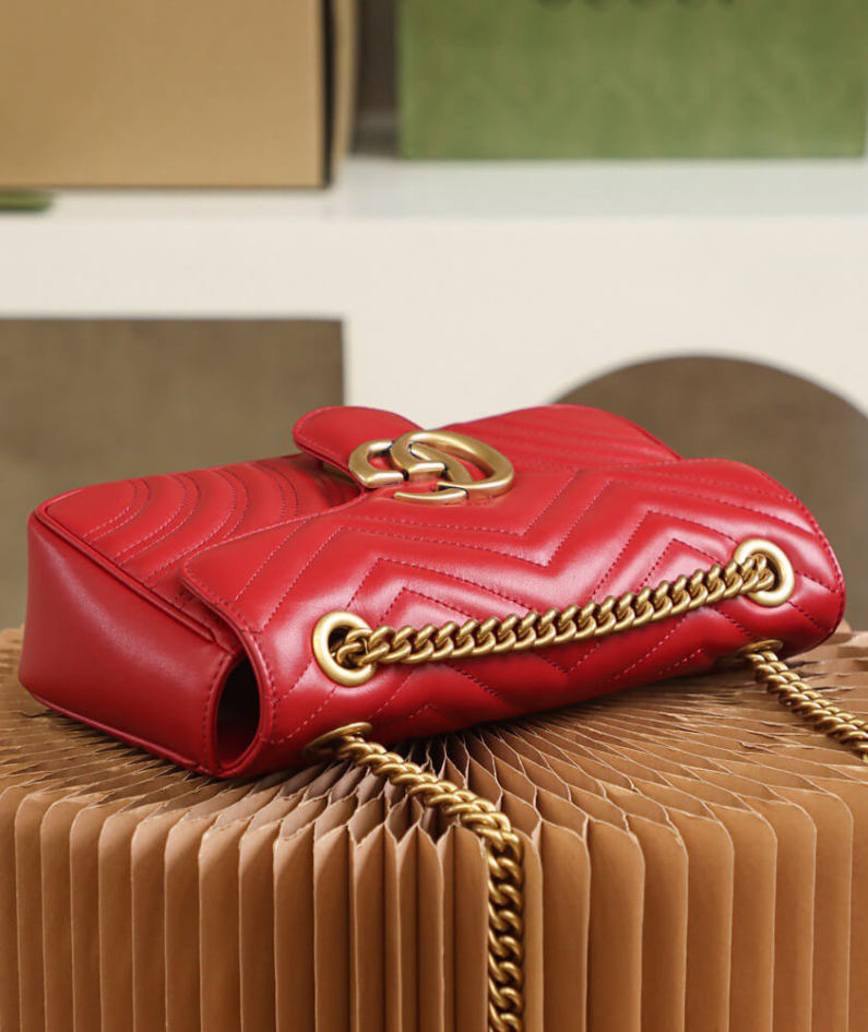GG Marmont small matelasse shoulder bag