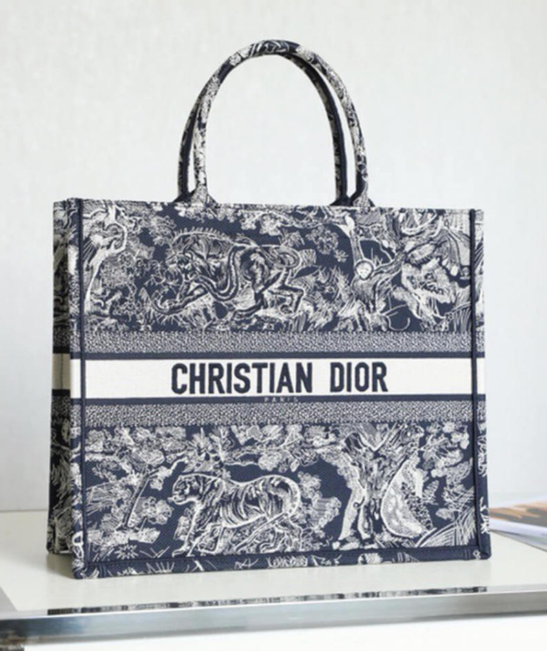LARGE DIOR BOOK TOTE