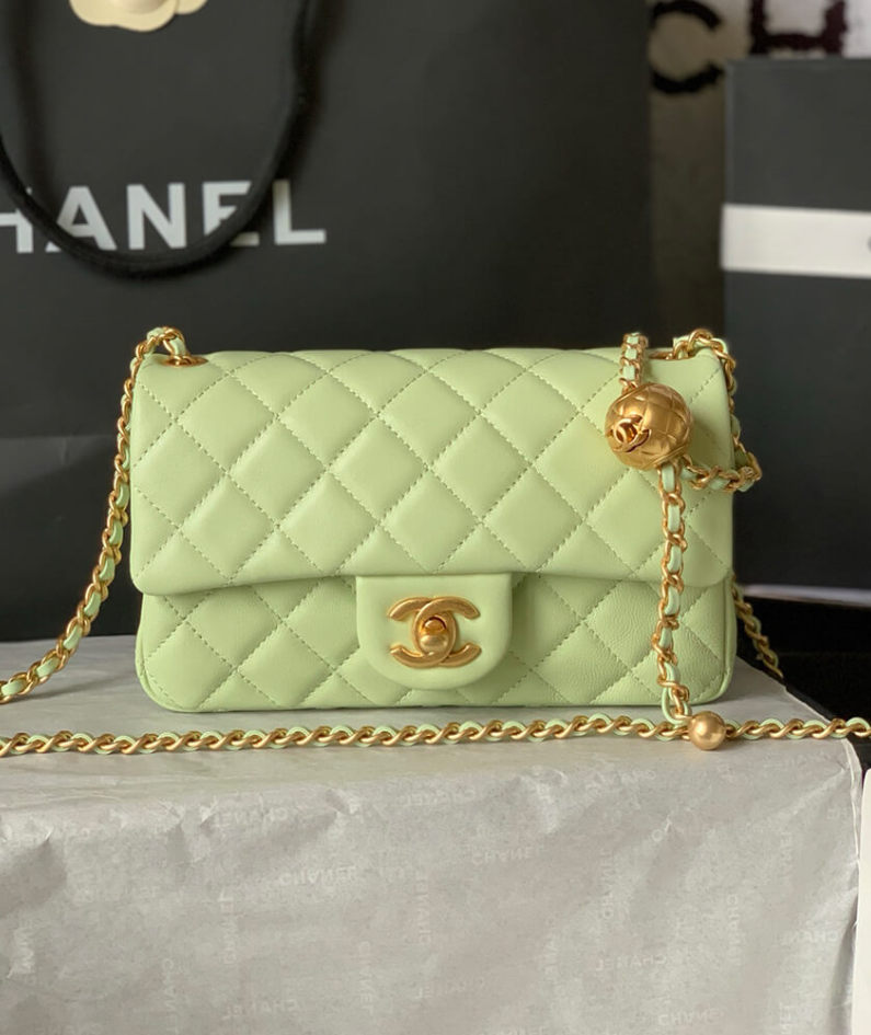 Chanel Pearl Crush Mini Rectangular Flap