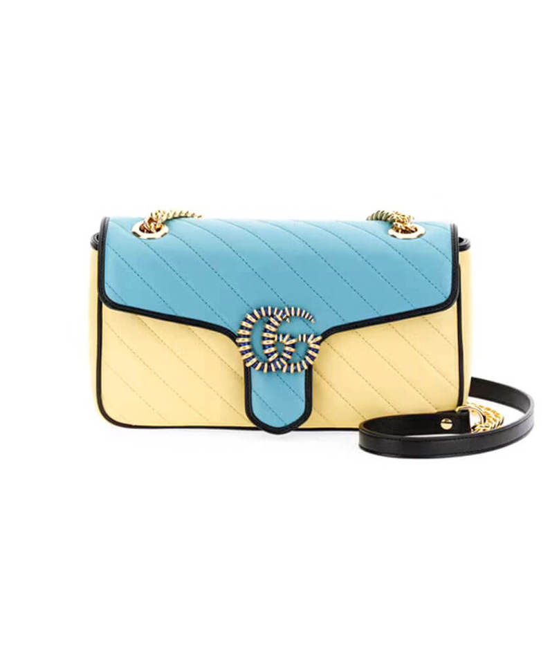 GG Marmont small matelasse shoulder bag