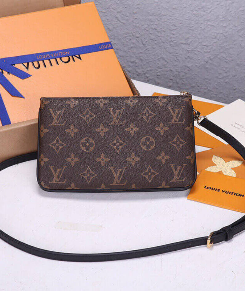 LV Double Zip Pochette