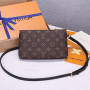 LV Double Zip Pochette
