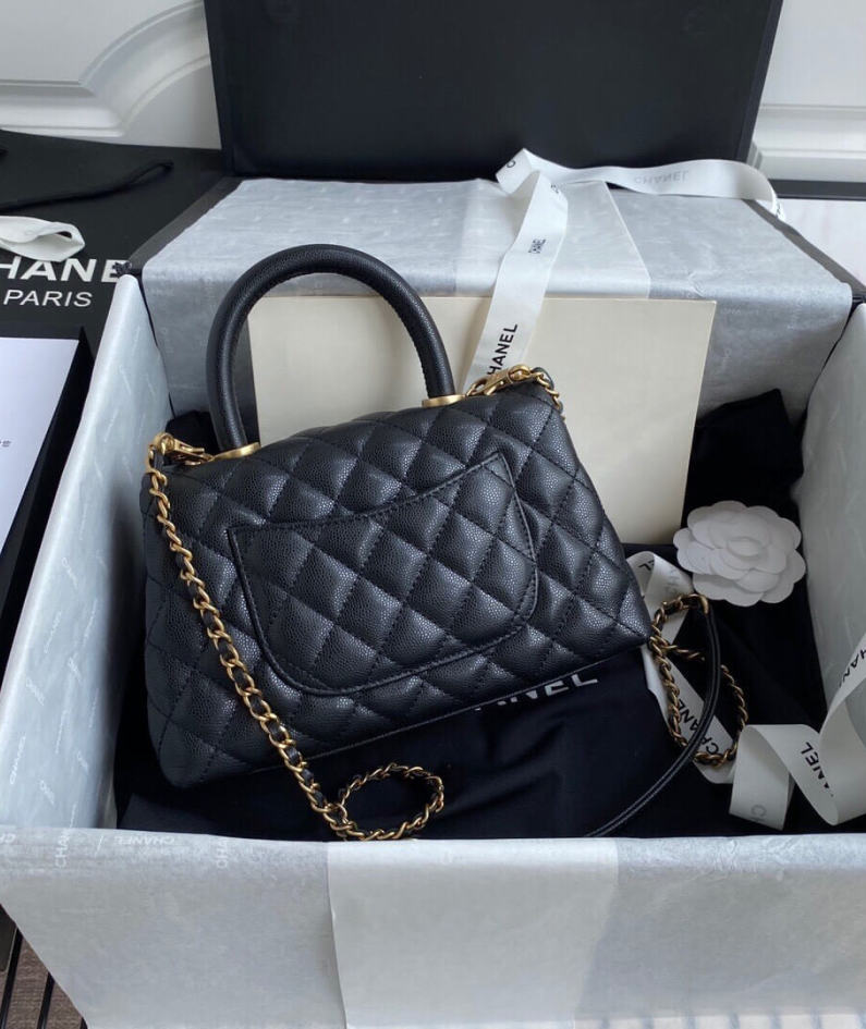CHANEL Coco Handle Bag Small