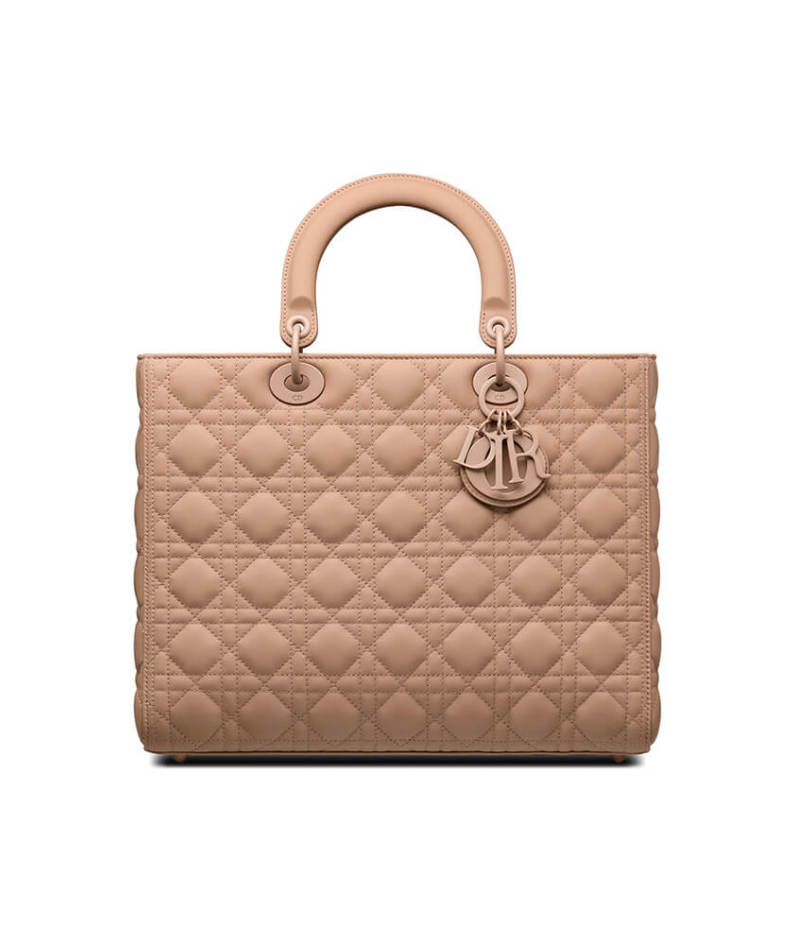 DIOR LARGE LADY DIOR BAG