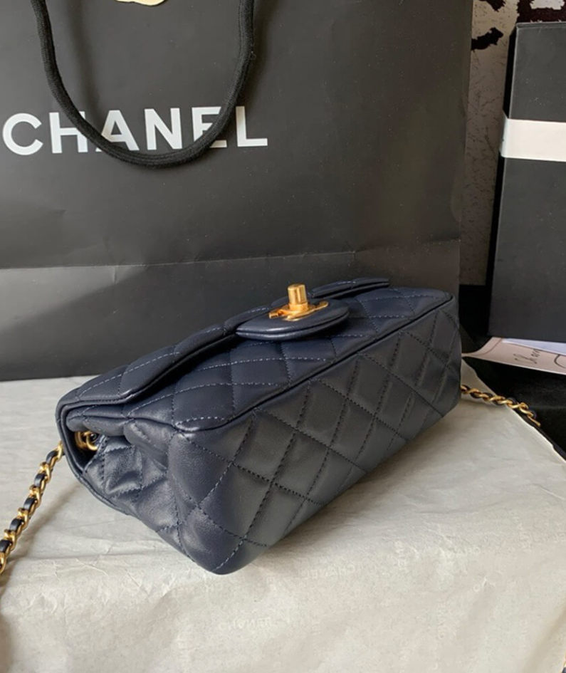 Chanel Pearl Crush Mini Rectangular Flap