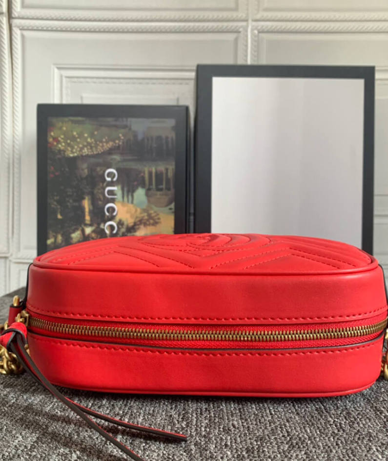 GG Marmont small matelasse shoulder bag