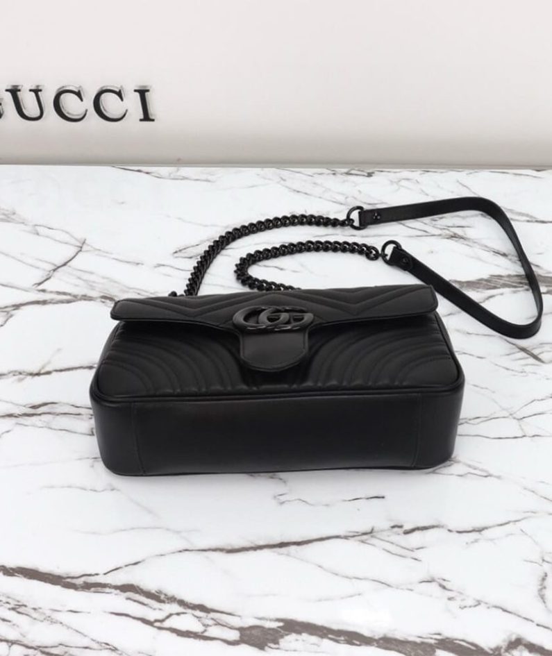 GG Marmont small matelasse shoulder bag