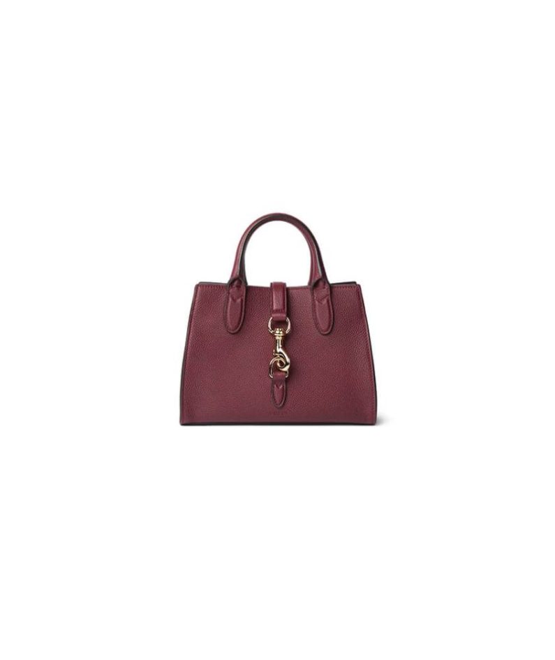 GUCCI SMALL TOTE BAG WITH HOOK CLOSURE