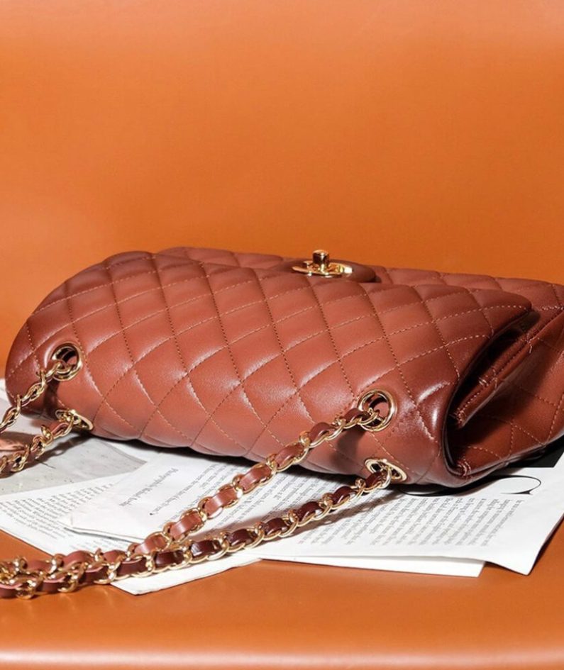 CHANEL CLASSIC 11.12 HANDBAG(high-end grade)