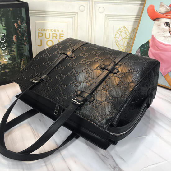 GG embossed tote bag GG embossed tote bag