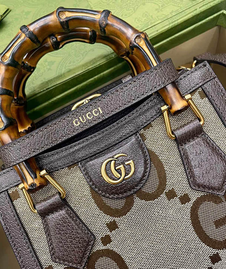 Gucci Diana jumbo GG mini tote bag
