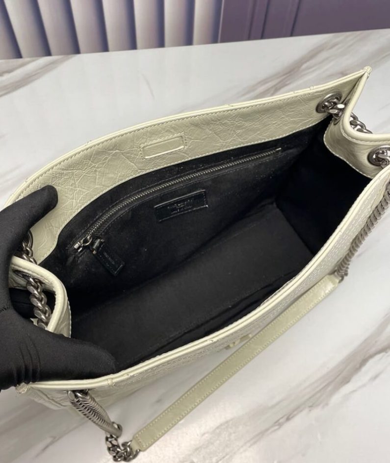 YSL NIKI SHOPPING IN VINTAGE LEATHER