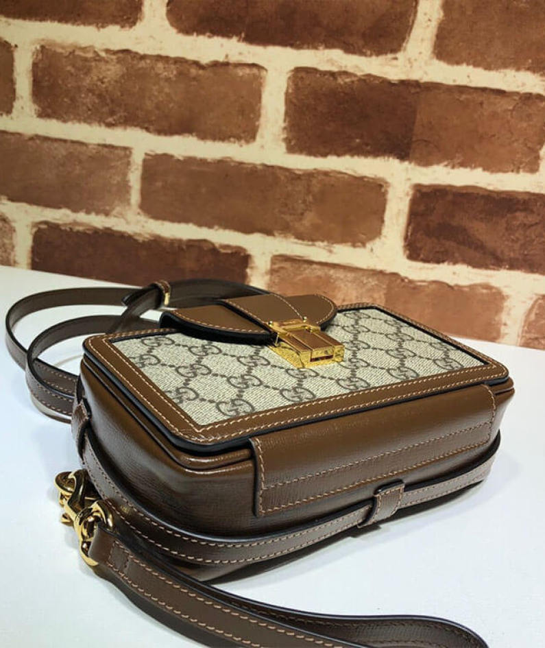 Gucci GG Mini Bag With Clasp Closure