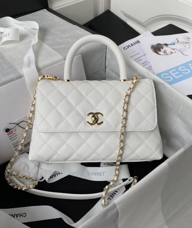 CHANEL Coco Handle Bag Small