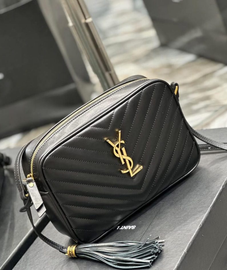 LOU CAMERA BAG IN QUILTED LEATHER