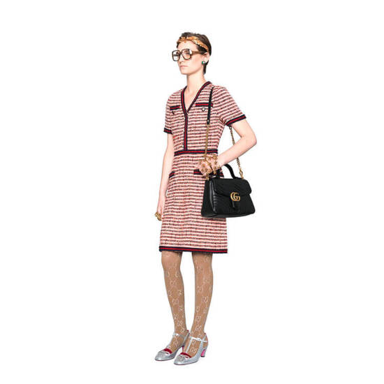 Gucci GG Marmont Small Top Handle Bag Gucci GG Marmont Small Top Handle Bag