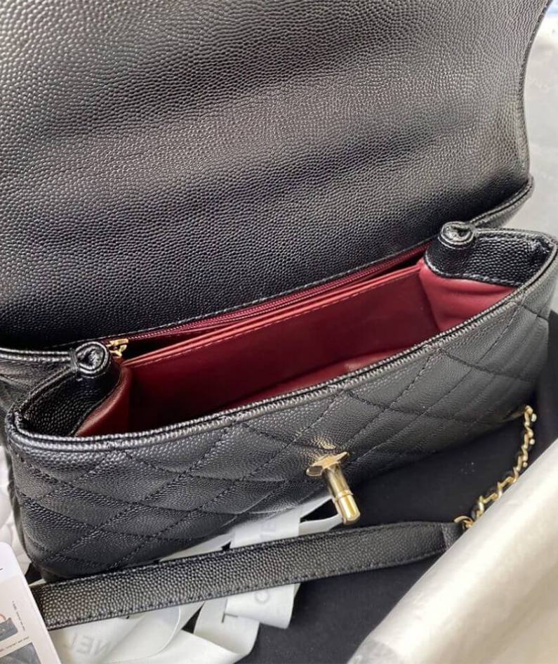CHANEL Coco Handle Bag Small