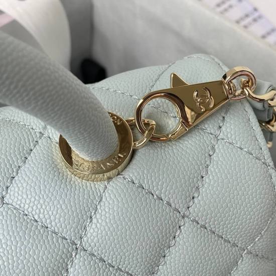 CHANEL Coco Handle Bag Small