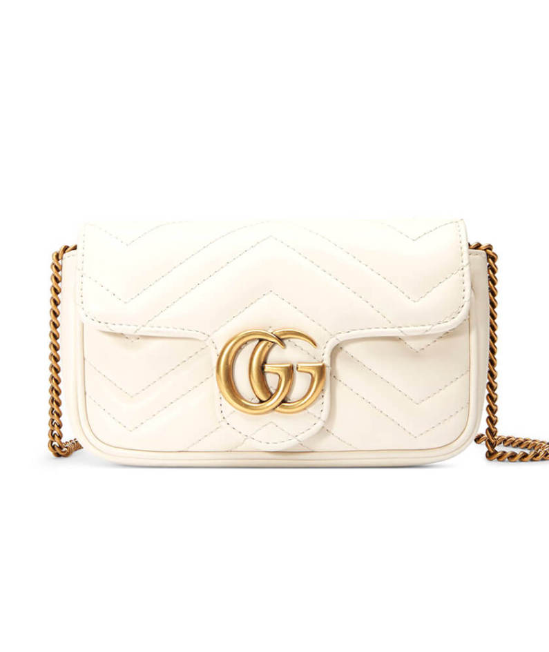 GG Marmont matelasse leather super mini bag
