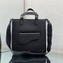SADDLE TOTE BAG WITH SHOULDER STRAP