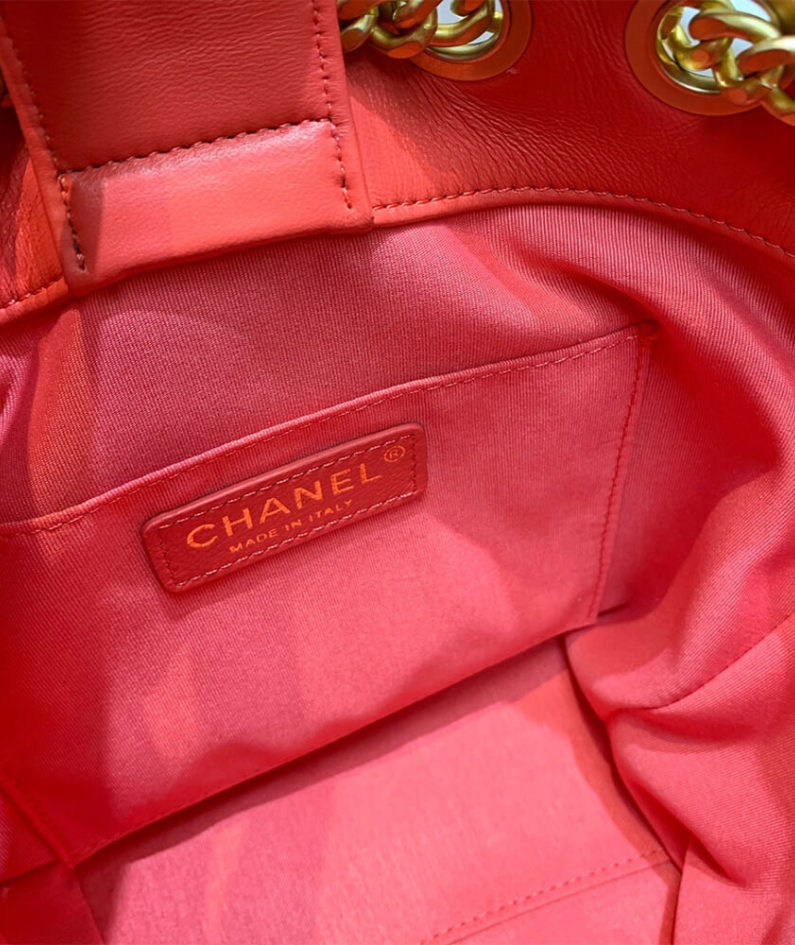 CHANEL Drawstring Bag