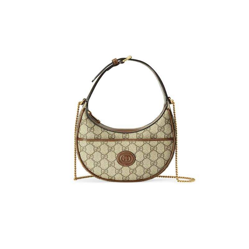 GG half-moon-shaped mini bag