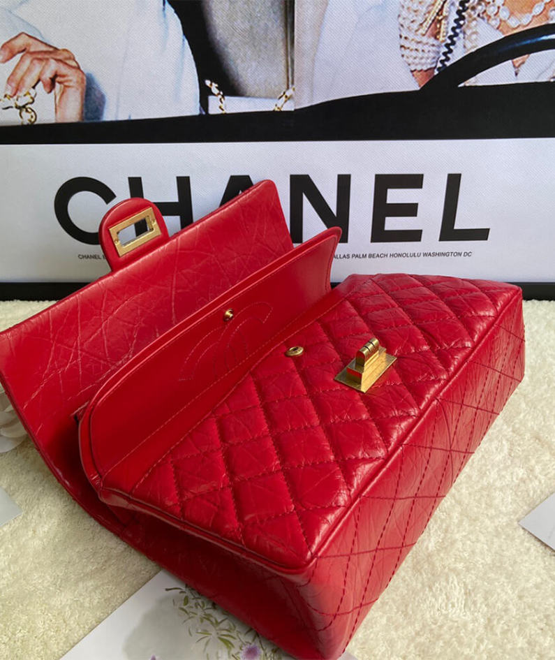 CHANEL LARGE 2.55 HANDBAG CHANEL LARGE 2.55 HANDBAG