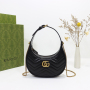 GG Marmont half-moon-shaped mini bag