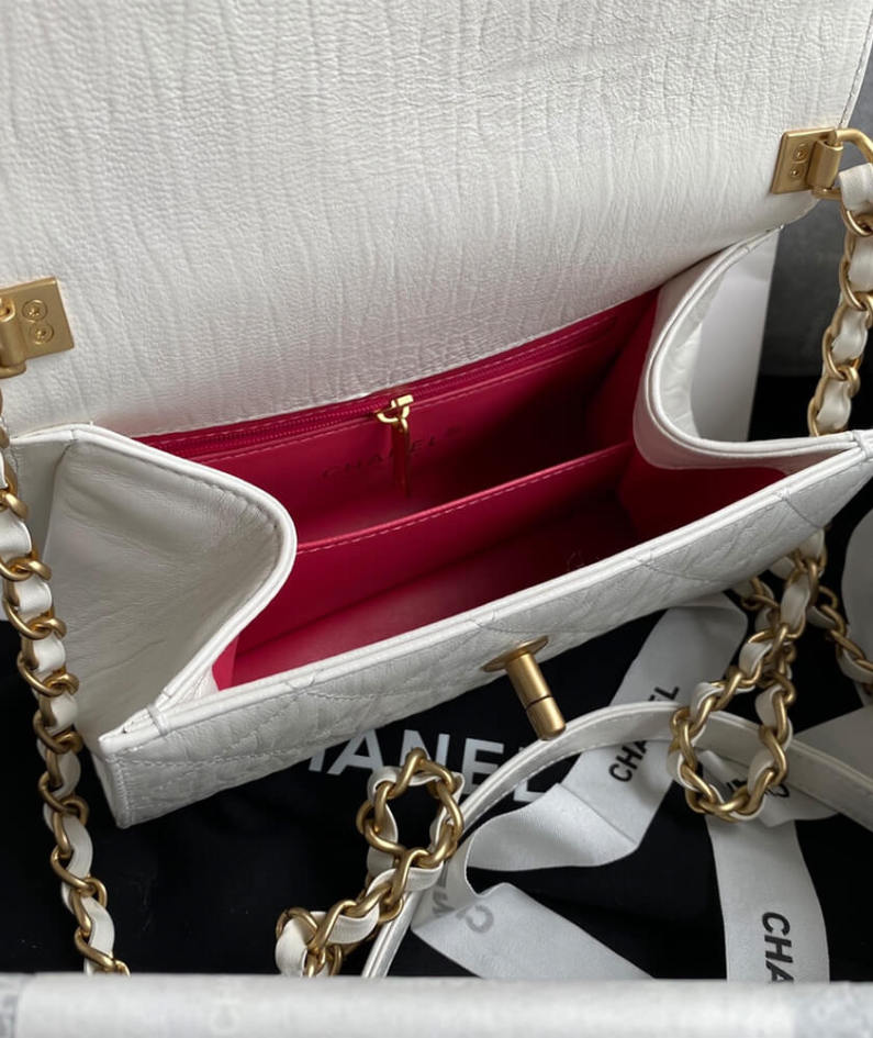 CHANEL Mini Flap Bag with Top Handle