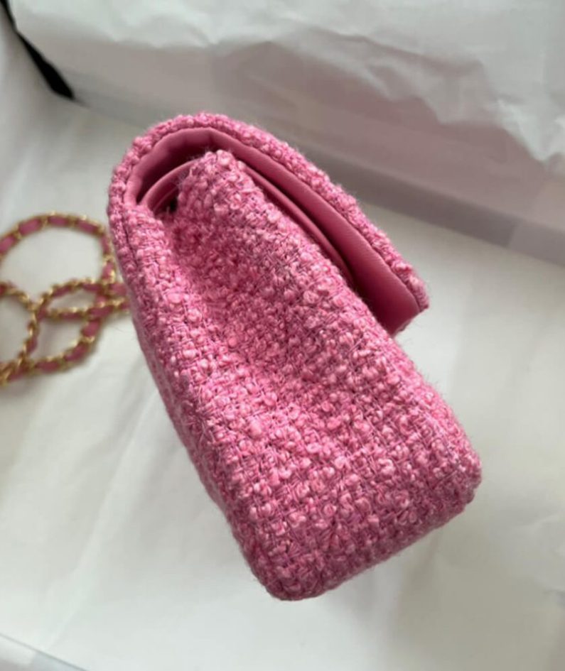 Chanel Tweed Medium Classic Flap Bag