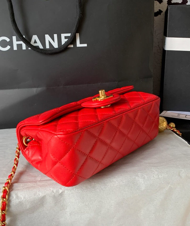 Chanel Pearl Crush Mini Rectangular Flap