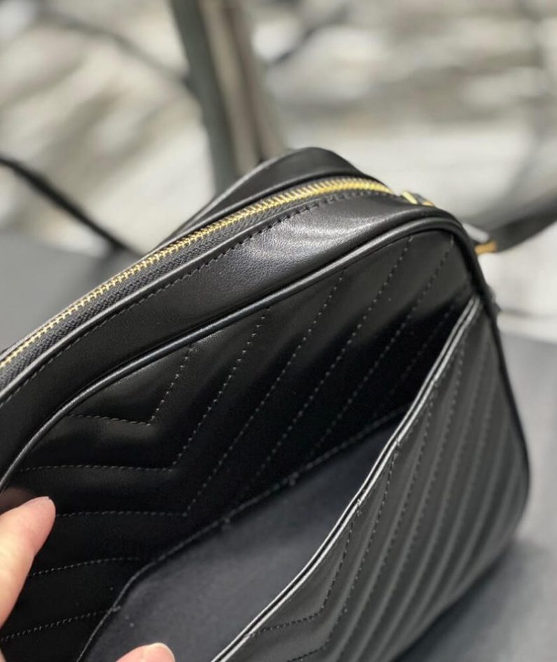 LOU CAMERA BAG IN QUILTED LEATHER