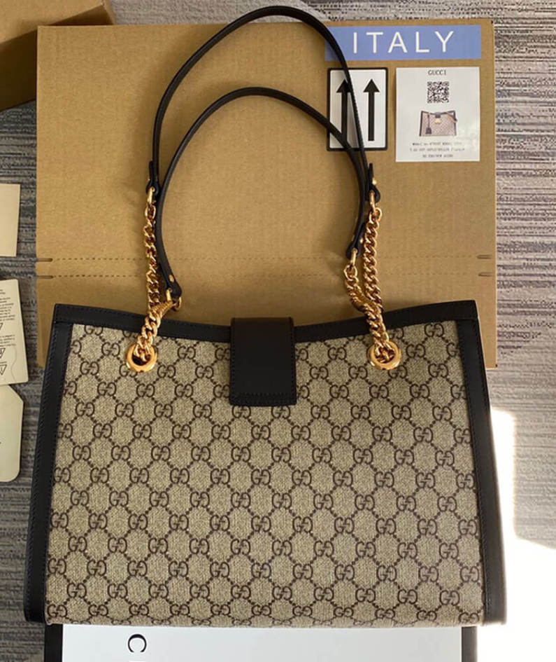 Padlock medium GG shoulder bag