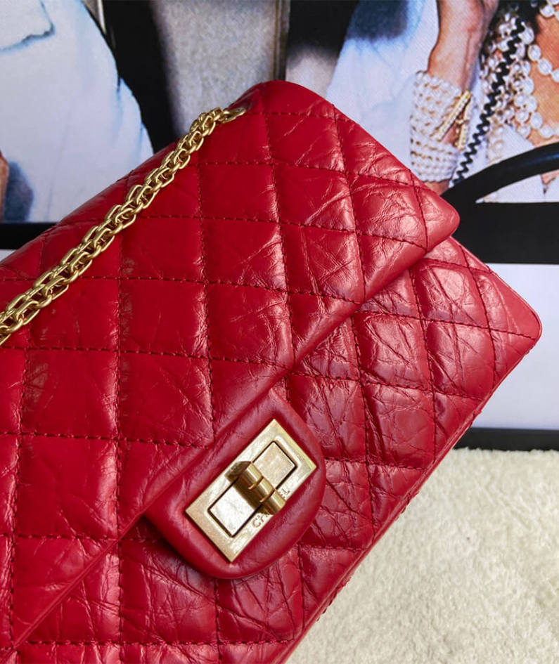 CHANEL LARGE 2.55 HANDBAG CHANEL LARGE 2.55 HANDBAG