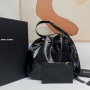 PARIS VII MEDIUM HOBO BAG IN CROCODILE-EMBOSSED PATENT LEATHER