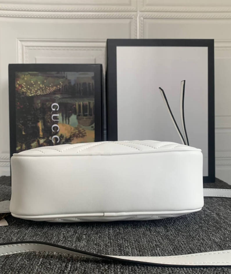 GG Marmont small matelasse shoulder bag